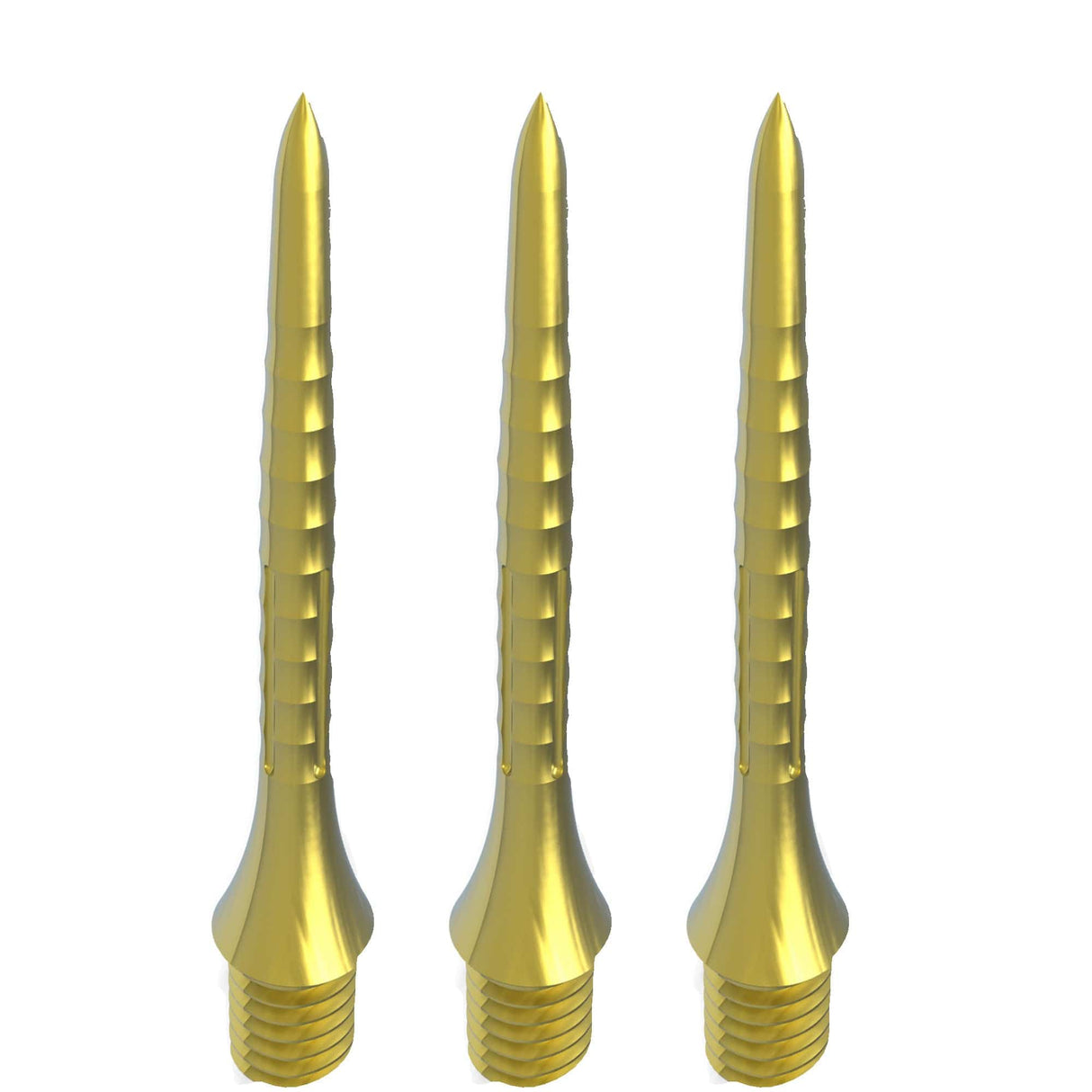 Caliburn Bamboo Conversion Points - Screw In - Soft Tip to Steel Tip - Gold