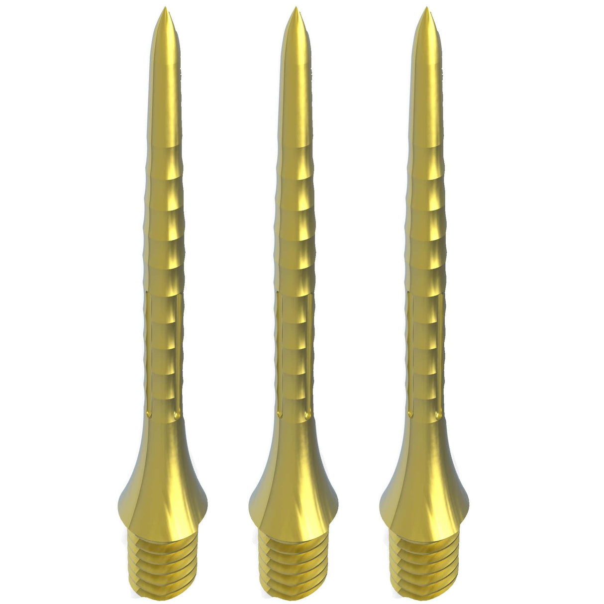 Caliburn Bamboo Conversion Points - Screw In - Soft Tip to Steel Tip - Gold