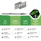 BULL'S Max Czerwinski Darts - Stahlspitze - 90% Tungsten