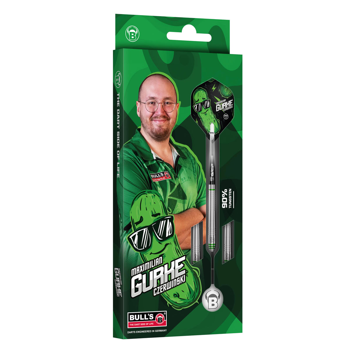 BULL'S Max Czerwinski Darts - Stahlspitze - 90% Tungsten