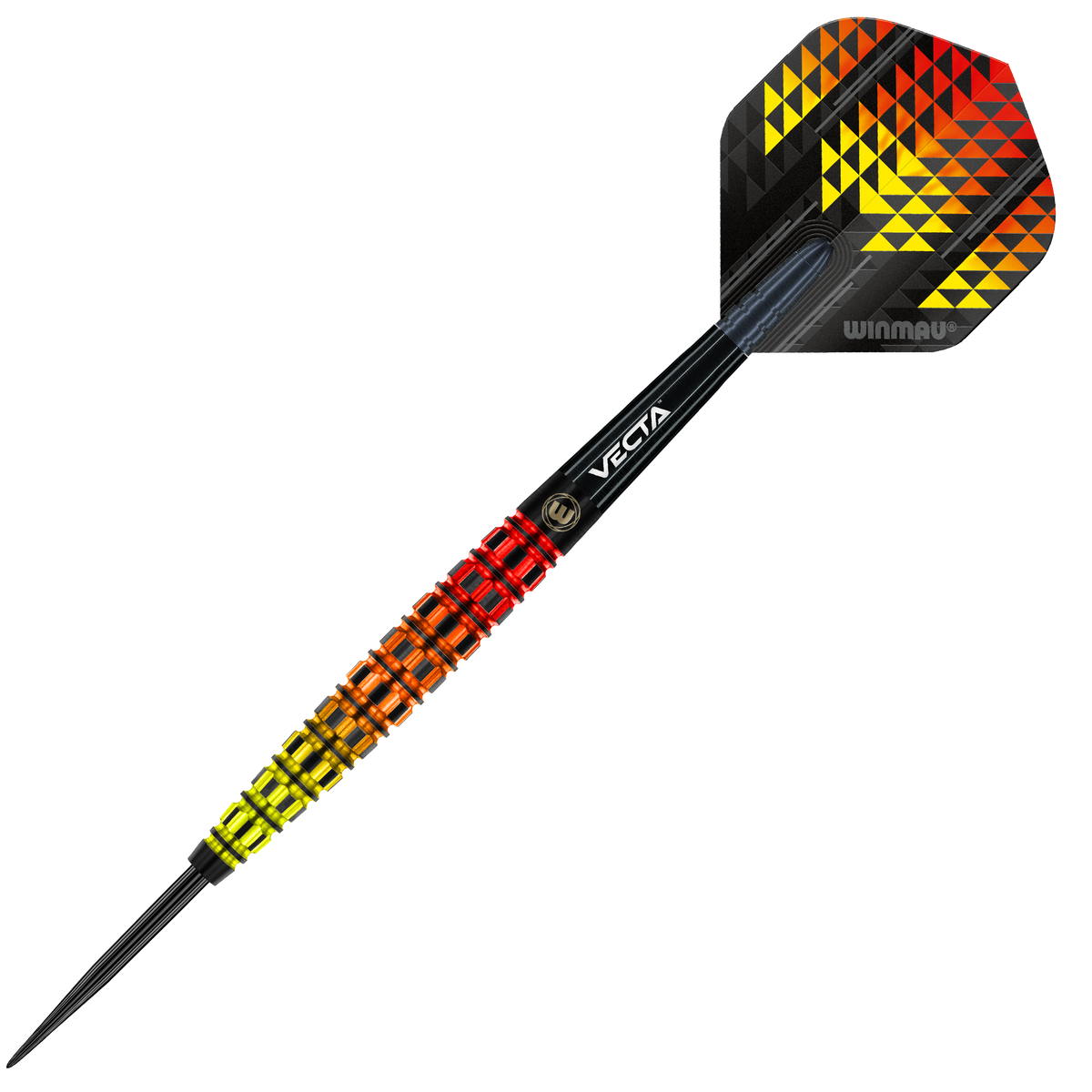 Winmau Firestorm Darts - Stahlspitze - 90% Tungsten - Flame 2