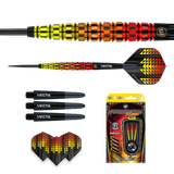 Winmau Firestorm Darts - Stahlspitze - 90% Tungsten - Flame 2
