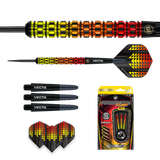Winmau Firestorm Darts - Stahlspitze - 90% Tungsten - Flame 1