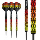 Winmau Firestorm Darts - Stahlspitze - 90% Tungsten - Flame 1