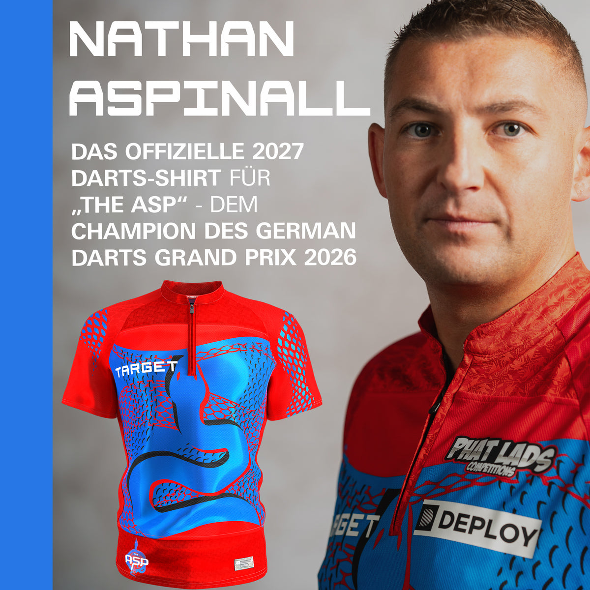 Target Spieler Darts Shirt - Nathan Aspinall 2027