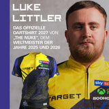 Target Spieler Darts Shirt - Luke Littler 2027 - Jugend
