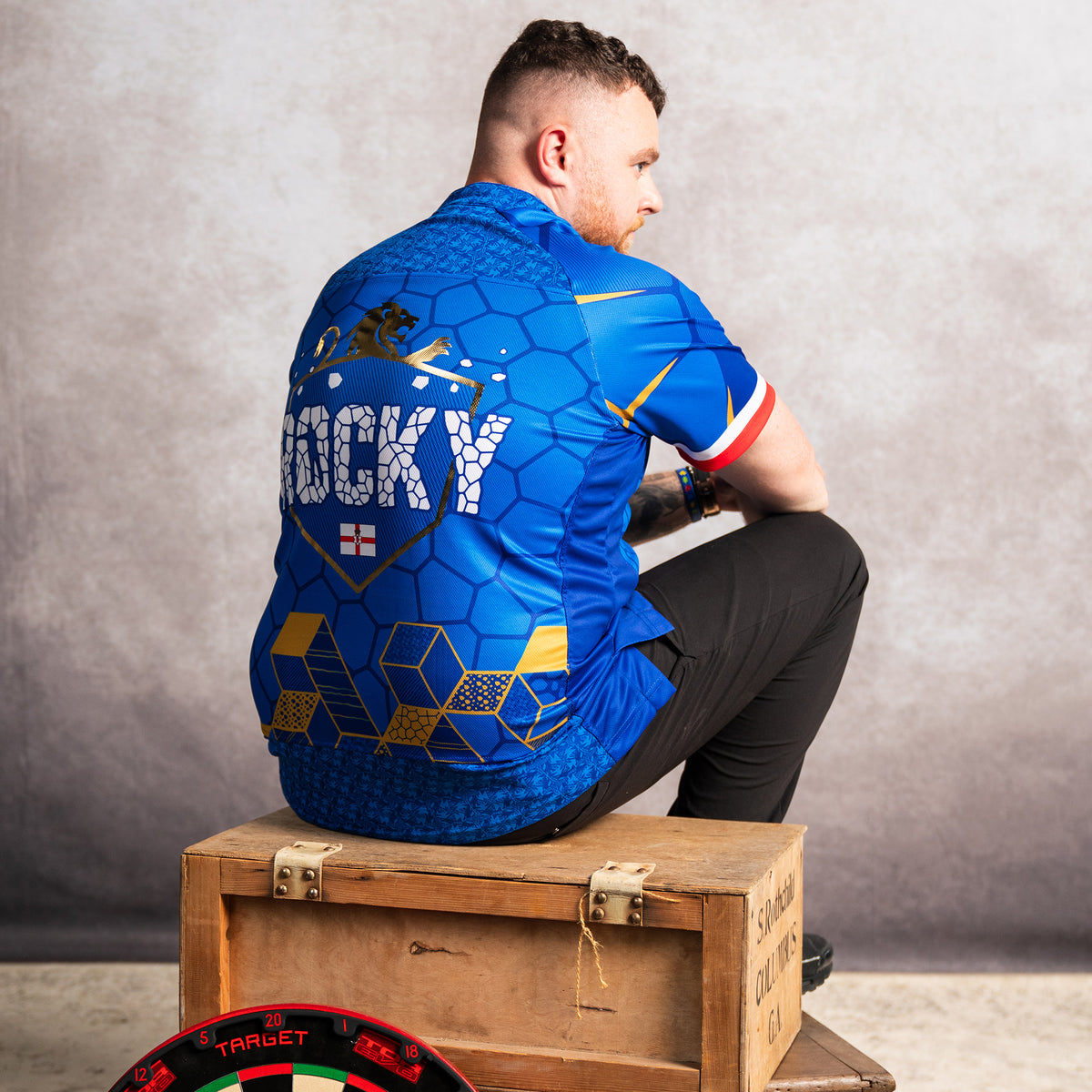 Target Spieler Darts Shirt - Josh Rock 2027 - Jugend