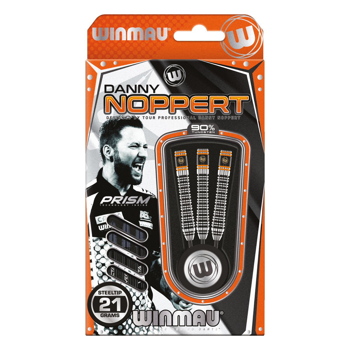 Winmau Danny Noppert Darts - Stahlspitze - 90% Tungsten - 2.0