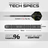 Winmau Michael van Gerwen Darts - Stahlspitze - 90% Tungsten - Signature