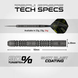 Winmau Michael van Gerwen Darts - Stahlspitze - 90% Tungsten - Signature