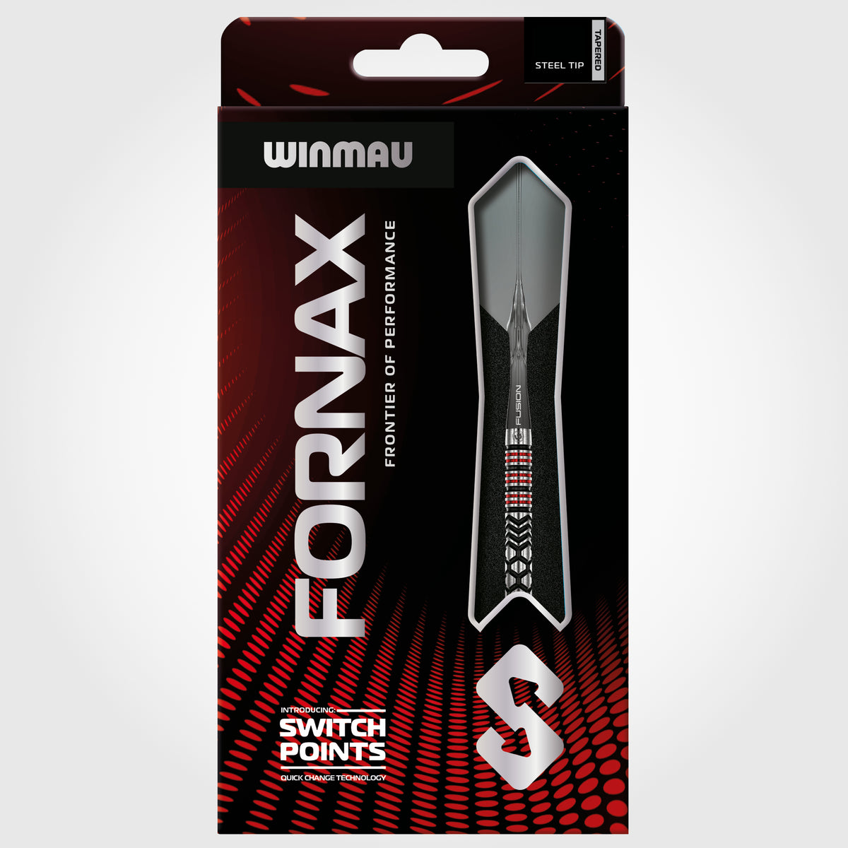 Winmau Fornax Switch Darts - Stahlspitze - 90% Tungsten - Verjüngt