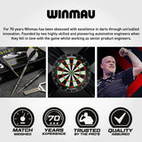Winmau Michael van Gerwen Switch Darts - Stahlspitze - 90% Tungsten - Signature