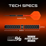 Winmau Emma Paton Darts - Stahlspitze - 90% Tungsten - 23g