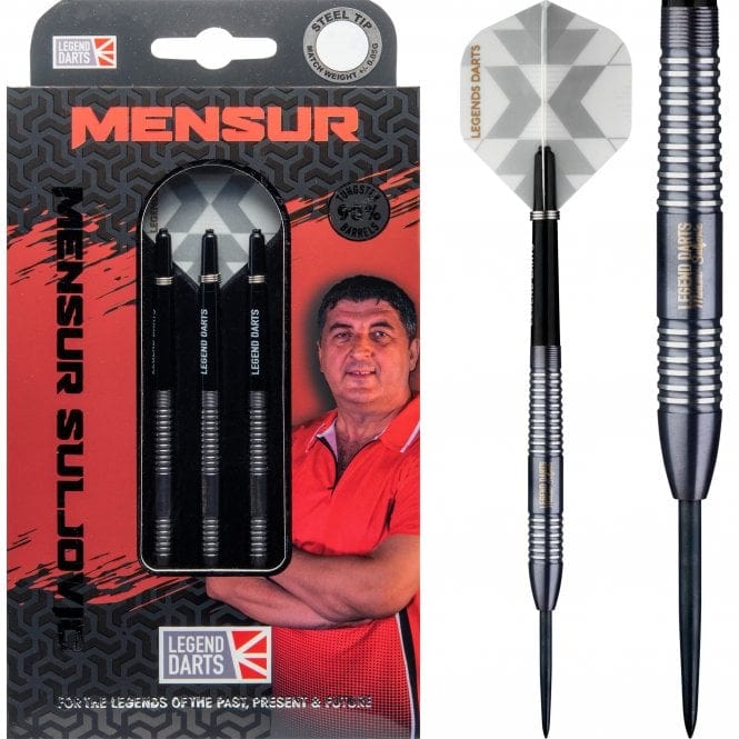 *Legend Darts - Steel Tip - The Gentle - Mensur Suljovic - Black