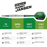 BULL'S Danny Jansen Darts - Welche Spitze - 90% Tungsten - G2