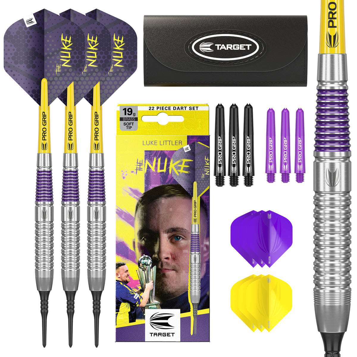 Target Luke Littler Darts - Welche Spitze - Messing