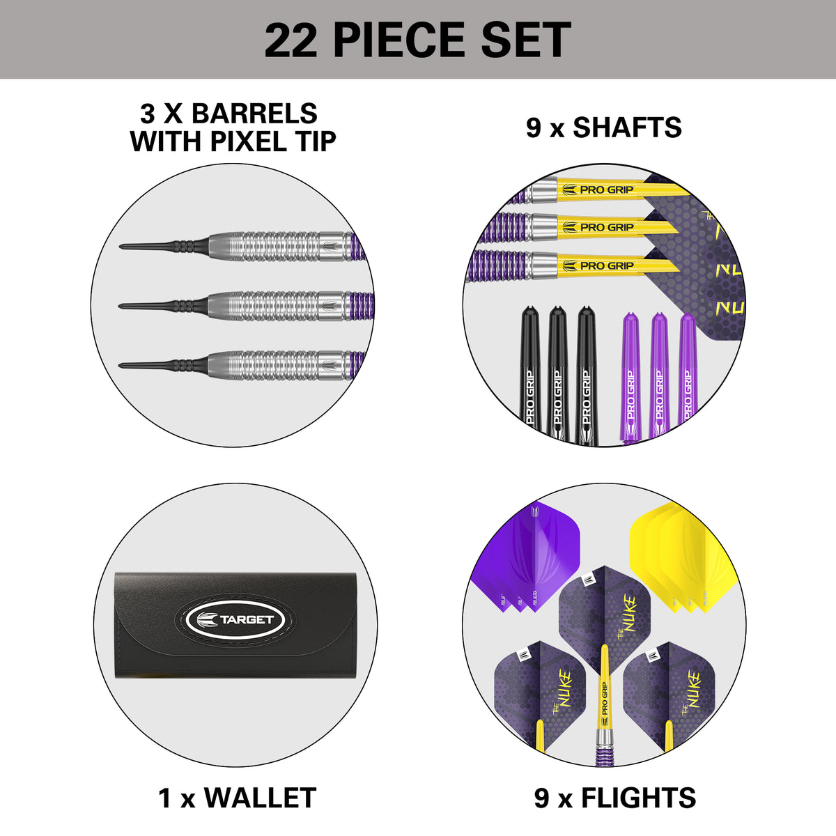 Target Luke Littler Darts - Welche Spitze - Messing