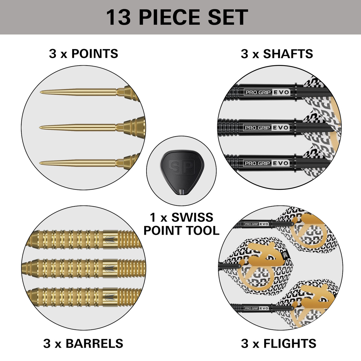 Target Bolide Envy Darts - Stahlspitze - 90% Tungsten - 02