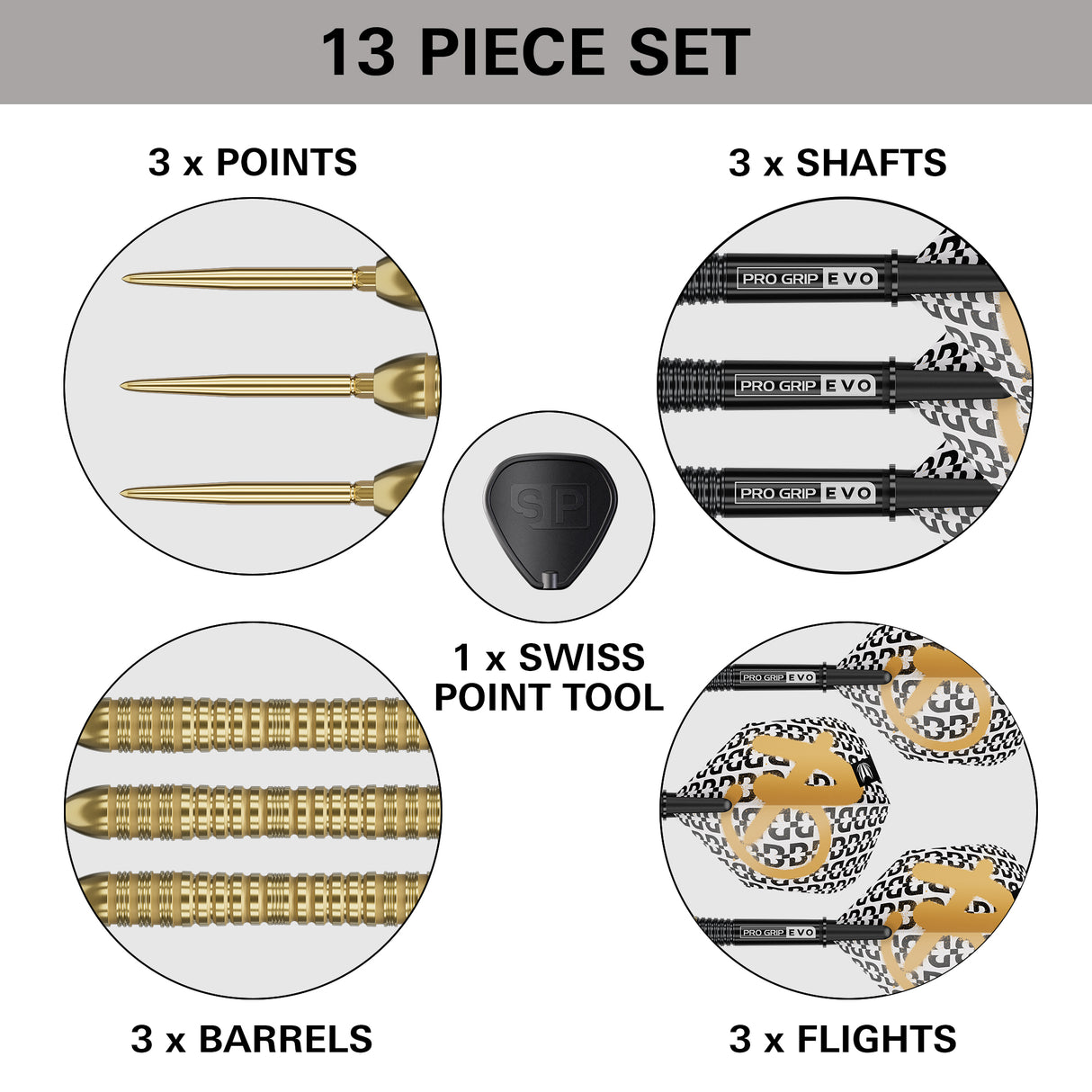 Target Bolide Envy Darts - Stahlspitze - 90% Tungsten - 04