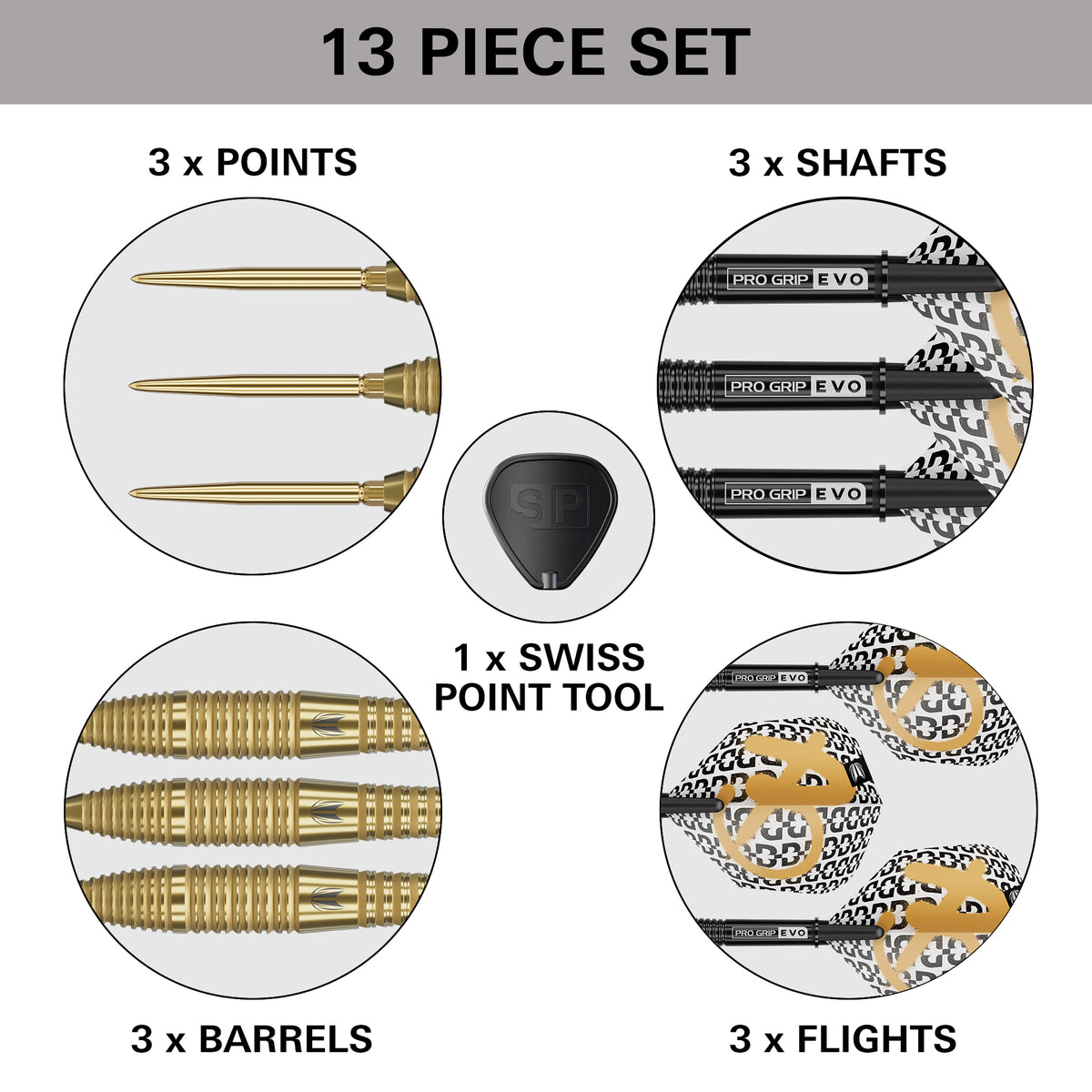 Target Bolide Envy Darts - Stahlspitze - 90% Tungsten - 05