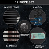 Target Star Wars Darts - Stahlspitze - 95% Tungsten - Der Mandalorianer