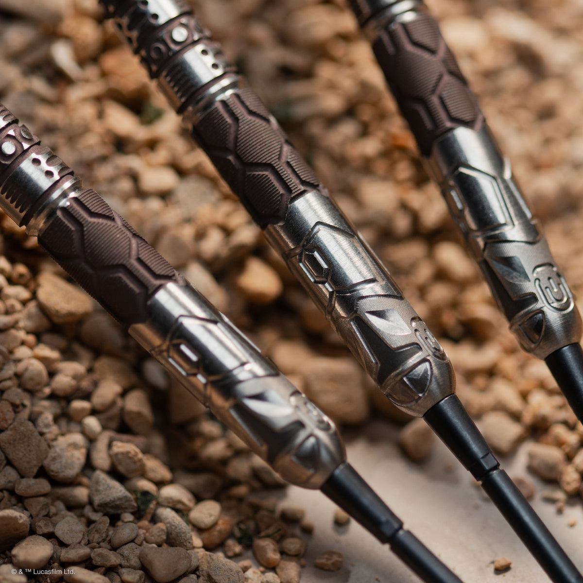 Target Star Wars Darts - Stahlspitze - 95% Tungsten - Der Mandalorianer