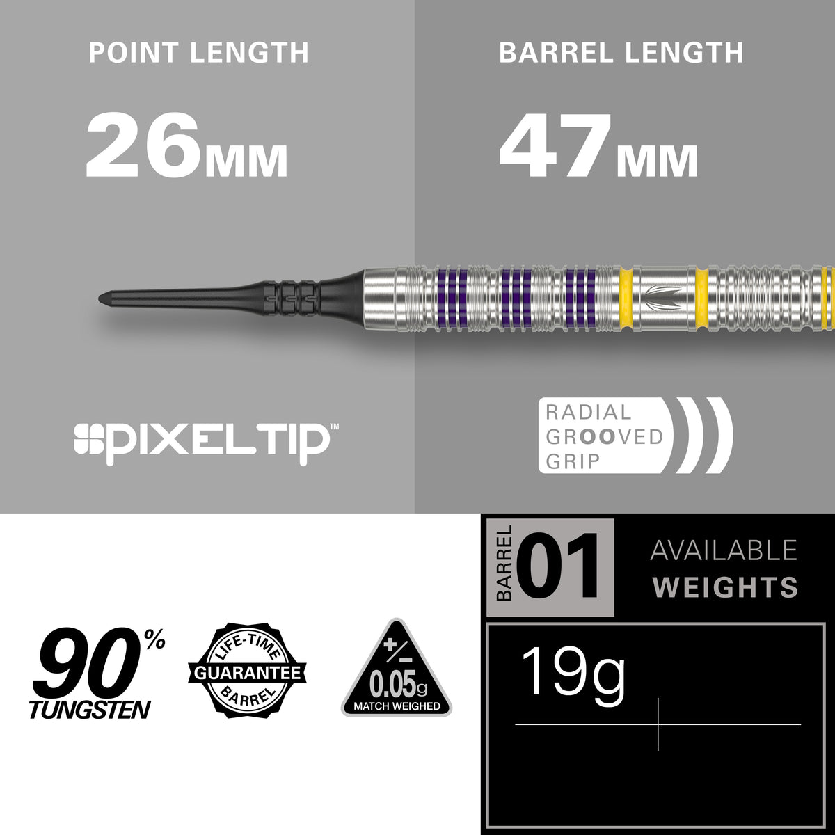 Target Luke Littler Darts - Welche Spitze - 95% Tungsten - Loadout