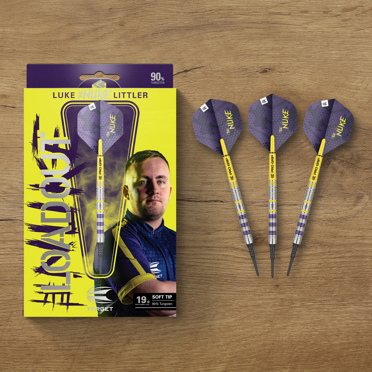 Target Luke Littler Darts - Welche Spitze - 95% Tungsten - Loadout