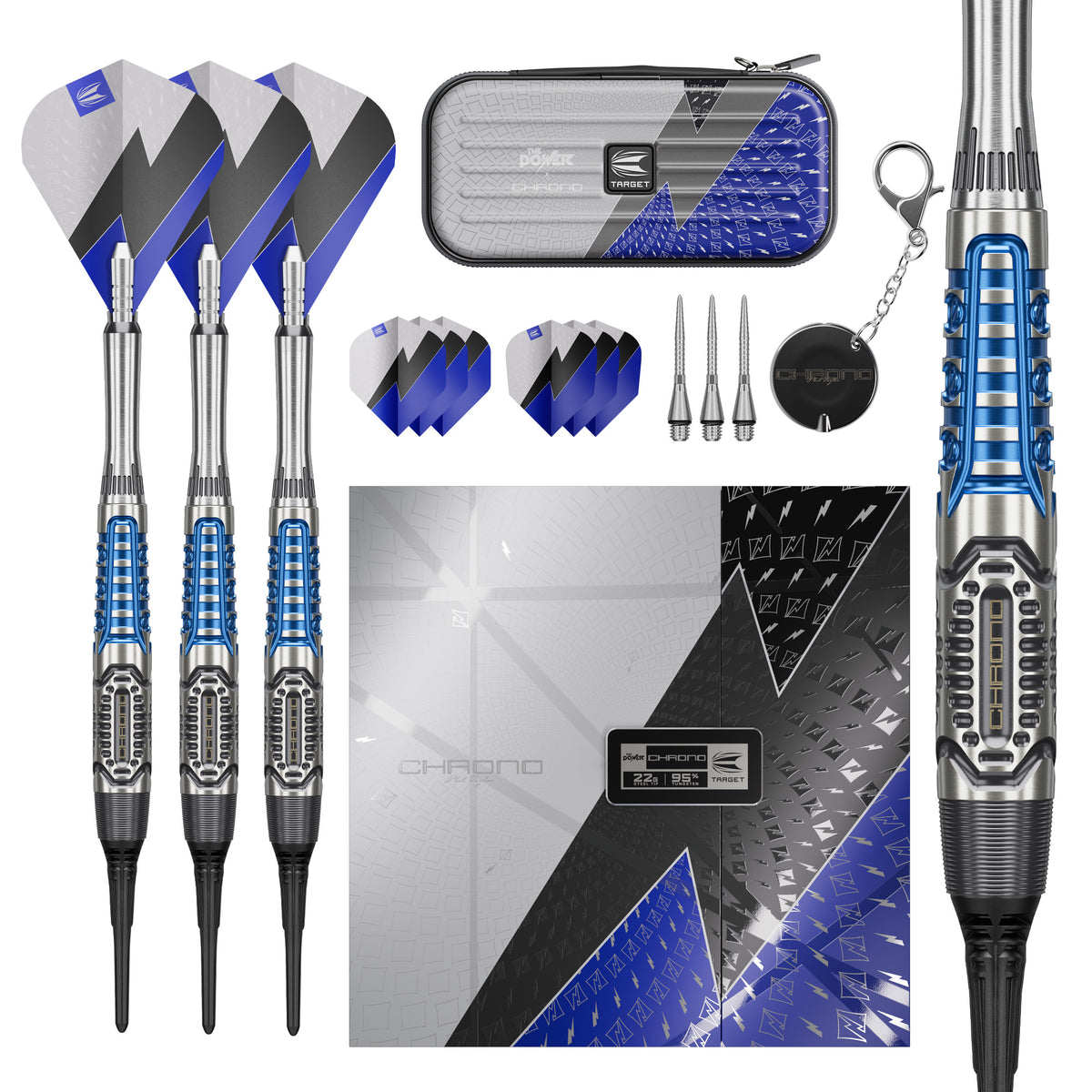 Target Phil Taylor Darts - Welche Spitze - 95% Tungsten - Power Chrono