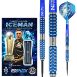 Red Dragon Gerwyn Price Darts - Stahlspitze - 90% Tungsten - Gletscher