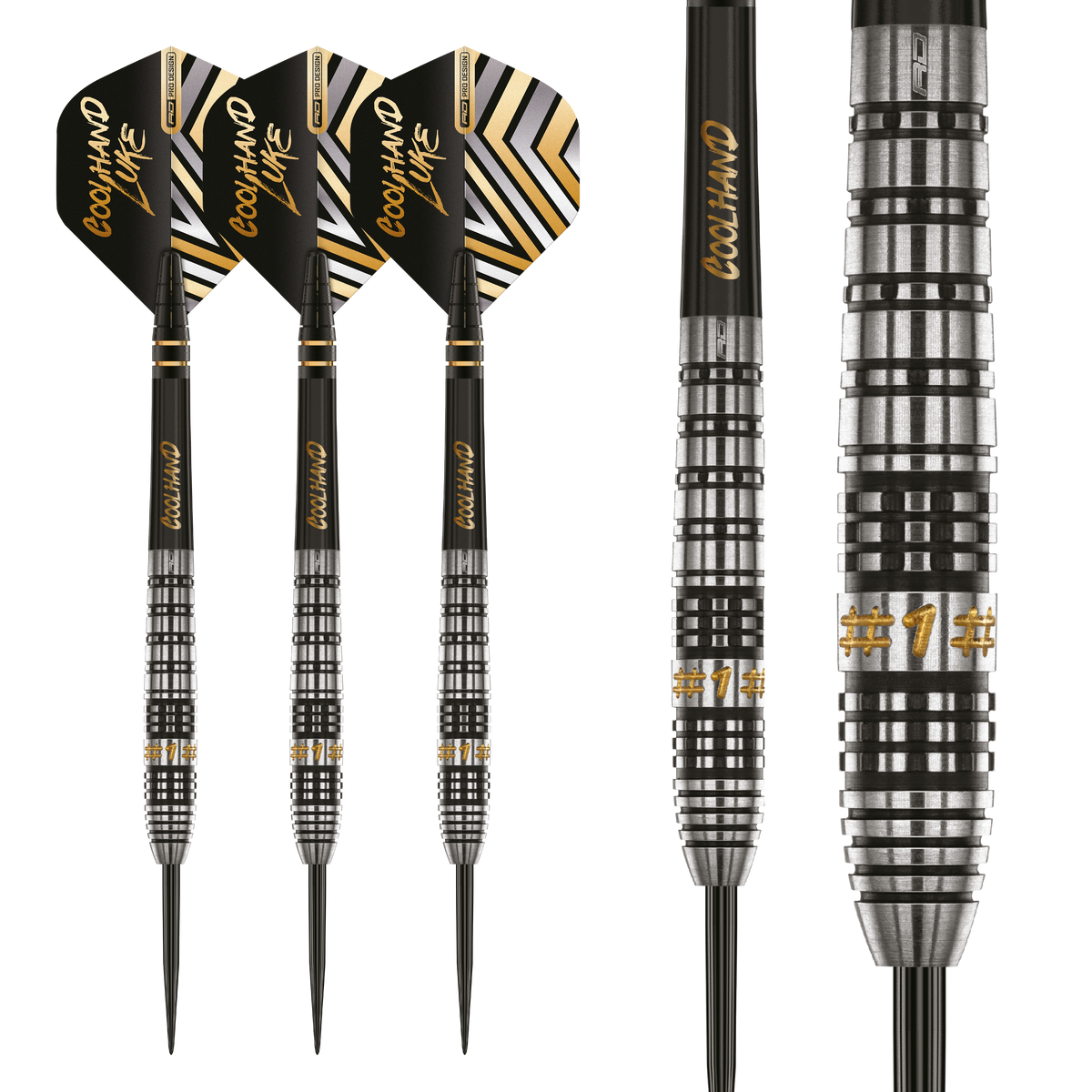 Red Dragon Luke Humphries Darts - Stahlspitze - 90% Tungsten - Prestige