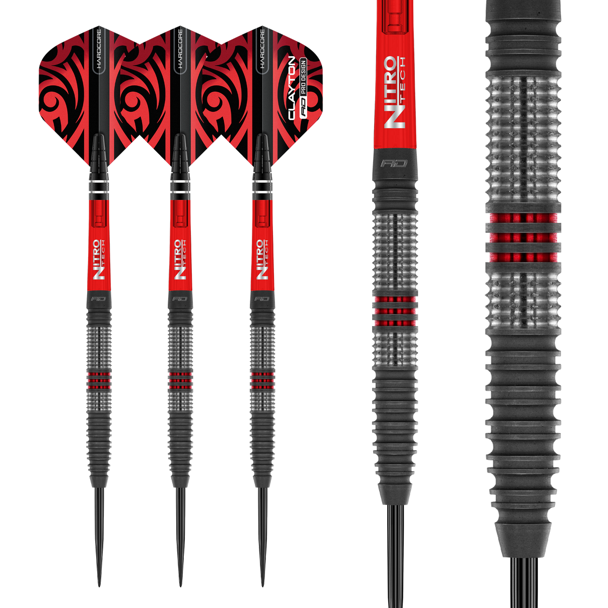 Red Dragon Jonny Clayton Darts - Stahlspitze - 90% Tungsten - Hiraeth