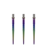 Caliburn Evo Dart Points - Ripple - No Lip - Rainbow