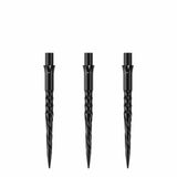 Caliburn Evo Dart Points - Spiro - No Lip - Black