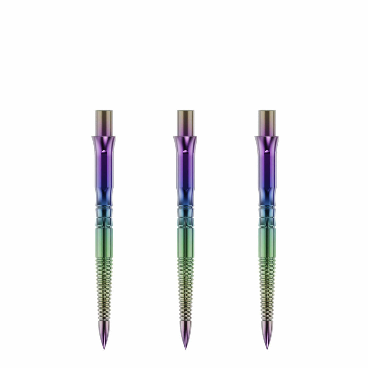 Caliburn Evo Dart Points - Bamboo - Rainbow