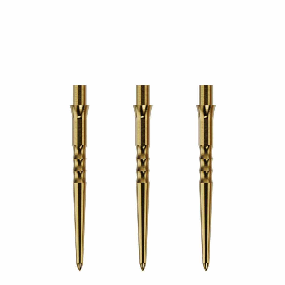 Caliburn Evo Dart Points - Ripple - No Lip - Gold