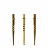Caliburn Evo Dart Points - Ripple - No Lip - Gold