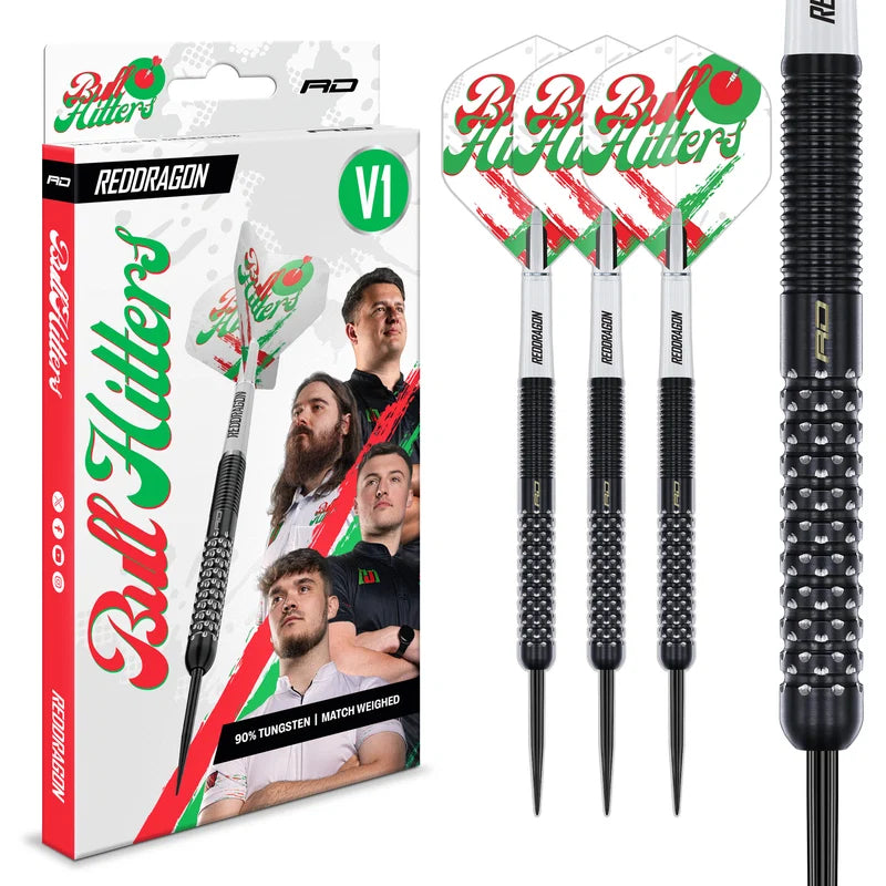Red Dragon Bullhitters Darts - Stahlspitze - 90% Tungsten