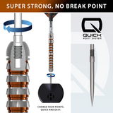 Harrows Luke Woodhouse Darts - Stahlspitze - 90% Tungsten - Serie 3