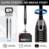 Harrows Ryan Searle Darts - Stahlspitze - 90% Tungsten - Geo