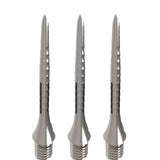 Caliburn Bamboo Conversion Points - Screw In - Soft Tip to Steel Tip - Silver & Black