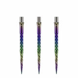 Caliburn Evo Dart Points - Spiro - No Lip - Rainbow