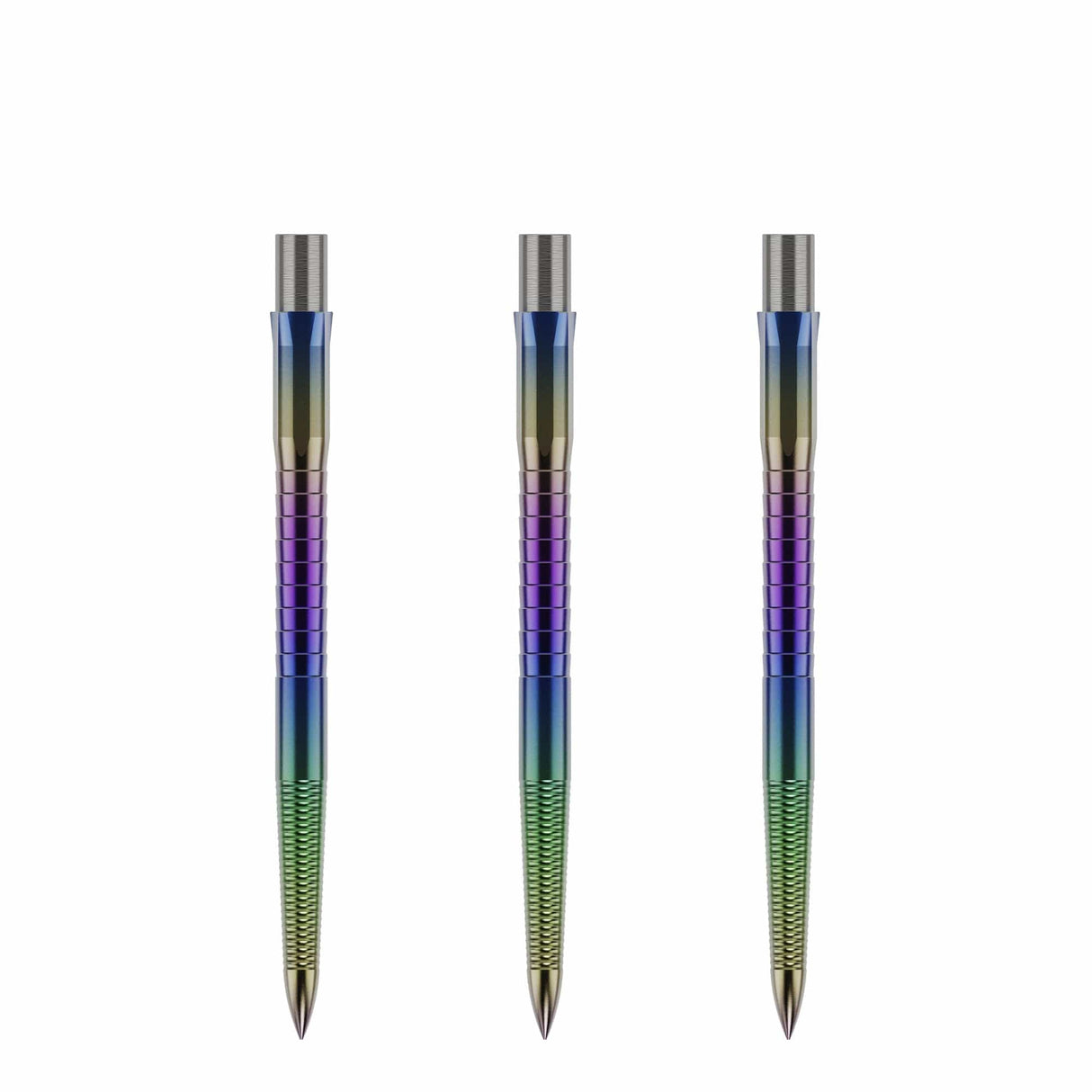 Caliburn Evo Dart Points - Micro Grip - Rainbow