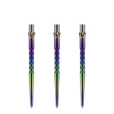 Caliburn Evo Dart Points - Ripple - No Lip - Rainbow