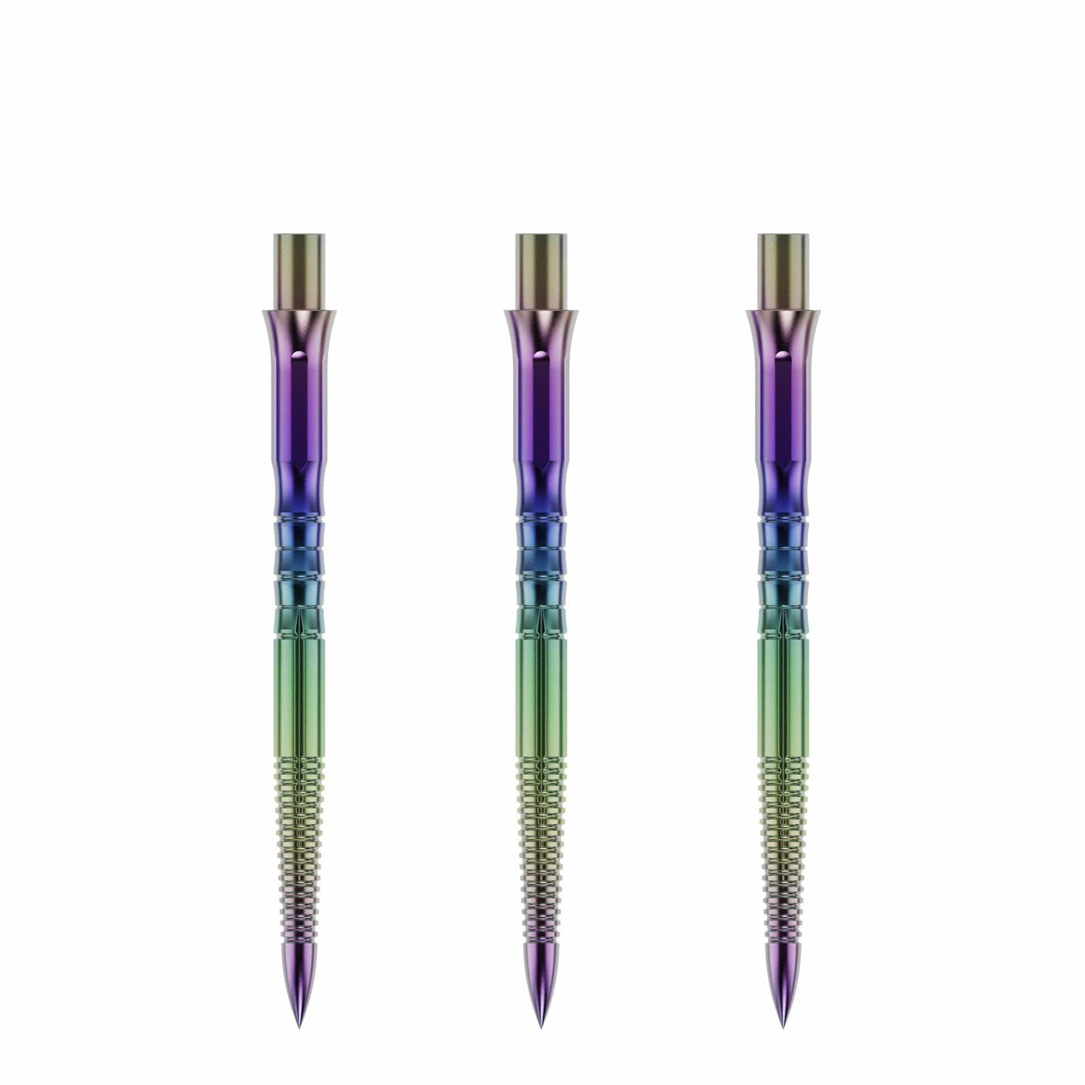 Caliburn Evo Dart Points - Bamboo - Rainbow