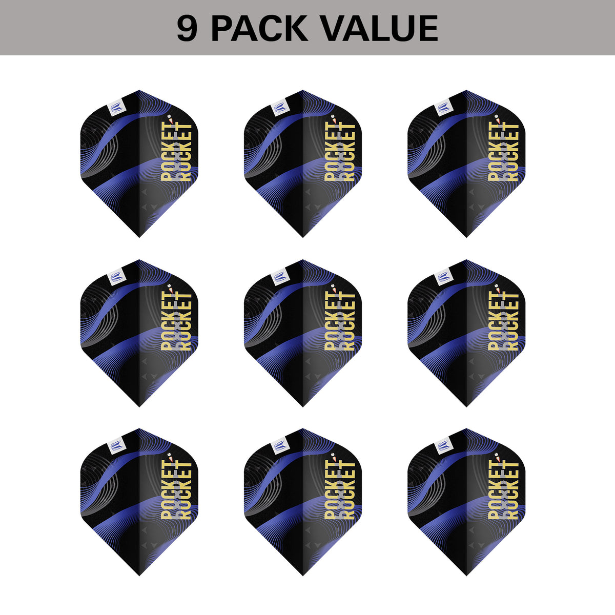 Target Pro Ultra Dart Flights - Standard No2 - 3 Sets - Justin Hood