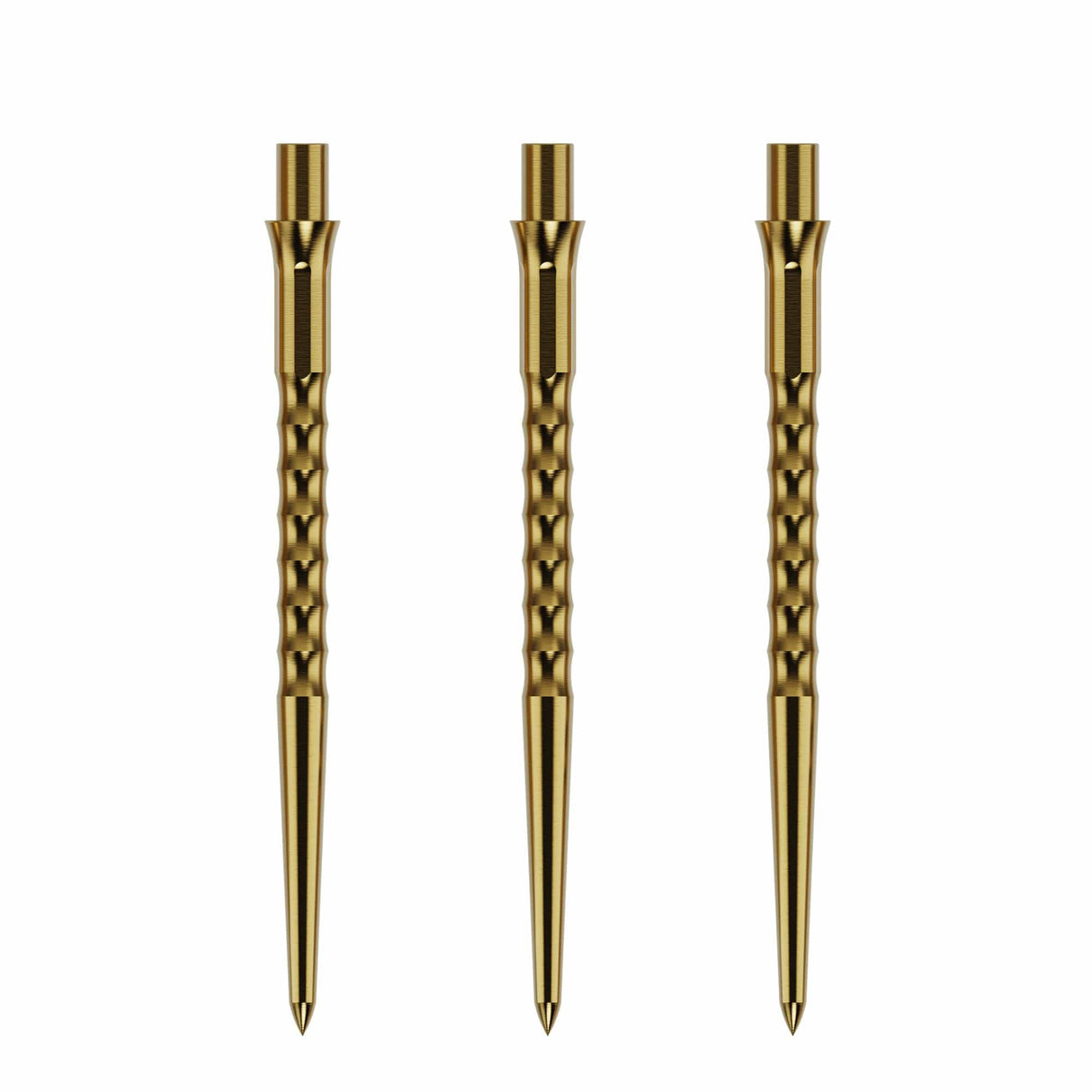 Caliburn Evo Dart Points - Ripple - No Lip - Gold