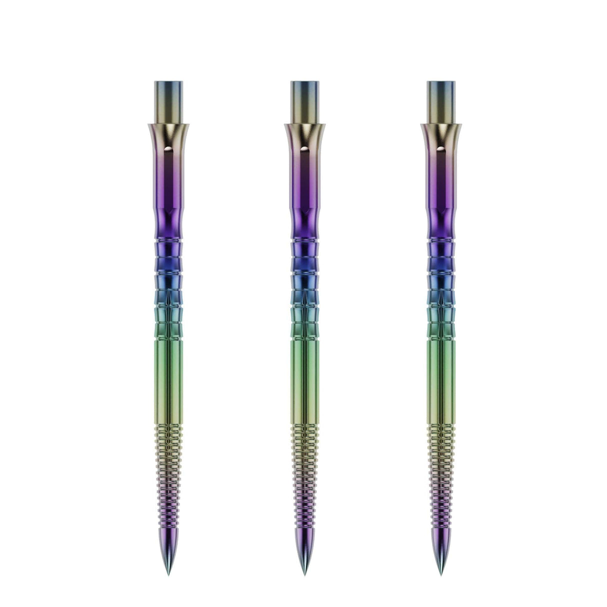 Caliburn Evo Dart Points - Bamboo - Rainbow