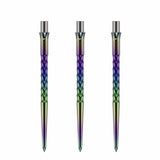 Caliburn Evo Dart Points - Ripple - No Lip - Rainbow