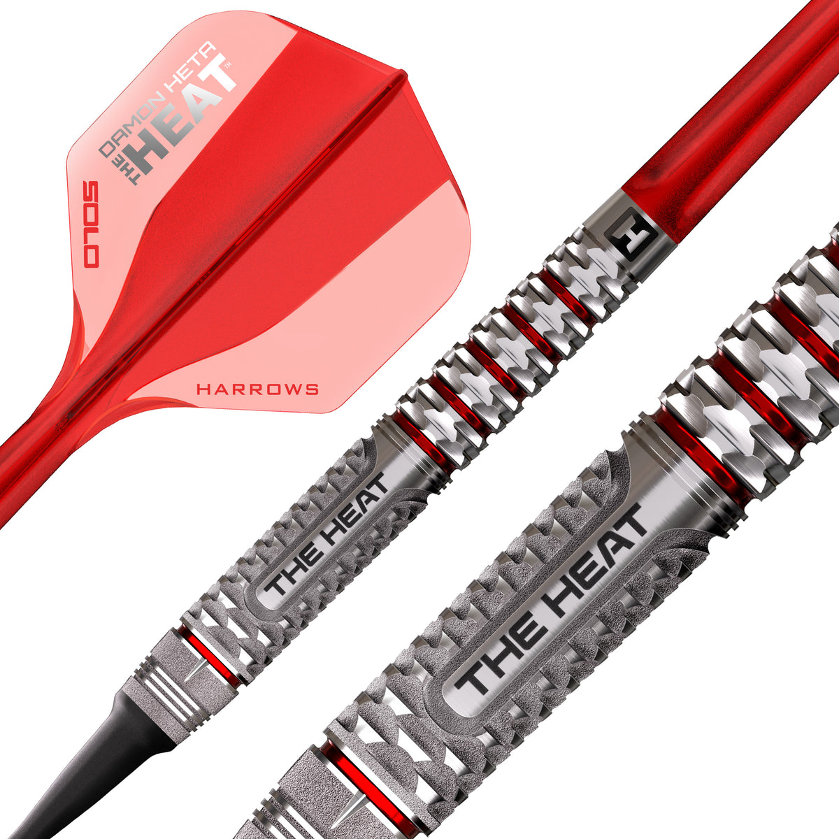 Harrows Damon Heta Darts - Welche Spitze - 90% Tungsten - Geo